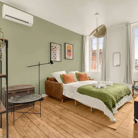 Apartmán Charme En Centre-ville - Proche Metro Toulouse